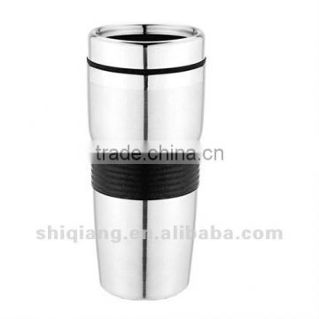 16oz double wall stainless steel travel mug