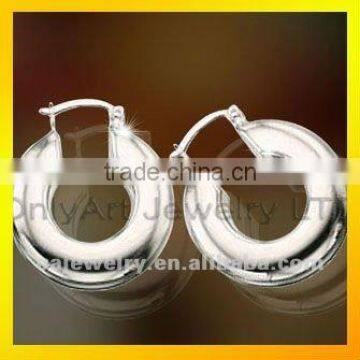 small order 925 sterling silver hoop earrings with paypal acceptable