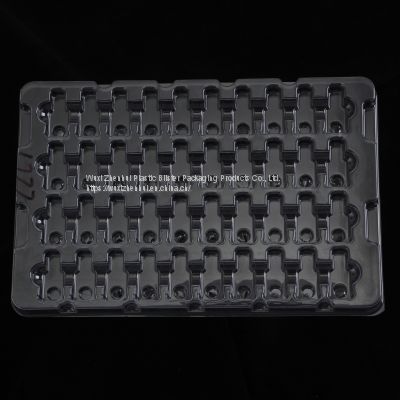 plastic blister trays customized blister packaging trays material PET