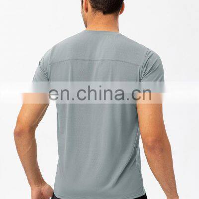 New Training & Jogging Wear Men's Quick Dry Sportswear Gym Shirts Breathable Running Fitness T-shirts Men Gym Top photo-4