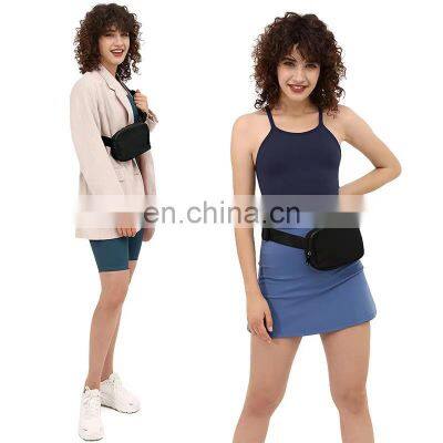 New Hot Selling Adjustable Buckle Belt Nylon Fanny Pack Women Outdoor Fitness Belt Bag Men's Gym Cycling Running Chest Bags photo-3