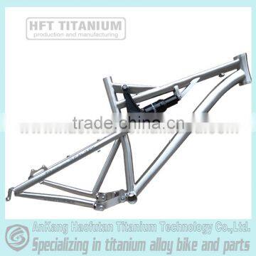 Gr9 Titanium 650B/26er/29er Full Suspension Mountain Bike Frame photo-2
