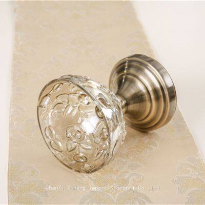 Top Selling Home Items Ornament Set Crystal Ashtray Storage Glass Jar With Lid photo-4