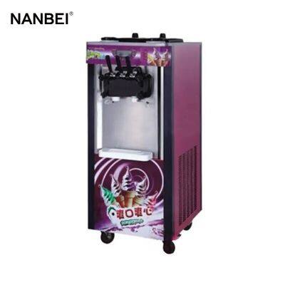 Commercial vertical soft ice cream machine for sale