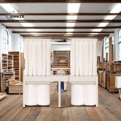 Woodworking Double Silent Dust Collector Cyclone Shakron Industrial Wood Vacuum Dust Cleaner