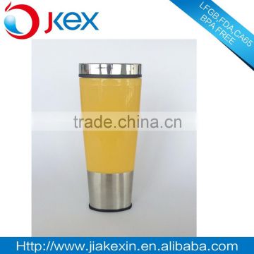 FDA approved double wall stainless steel travel tumbler