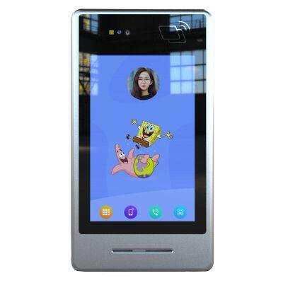 HiDON 7'' Linux Ubuntu LAN Port Wifi6 RS232 RS485 RJ45 NFC 2D Scanner IC Card Reader All-in-One PC or Linux Door Gate Validator