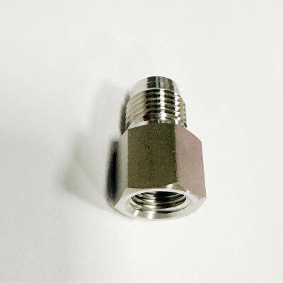 UHP 316L Stainless Steel Metal Face Seal Male Union Connector for Gas Distribution photo-3