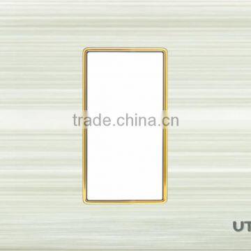 1 gang switch panel brush Aluminum