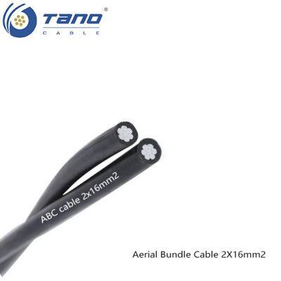 Aerial Bundle Conductor ABC Cable 2X16 2x25 2x35 NFC 33-209 Standard Factory Price