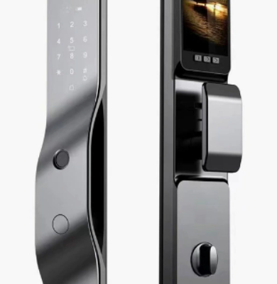 Wuniu Водонепроницаемый умный замок из алюминиевого сплава с доступом по отпечатку пальца и коду для деревянных и металлических дверей