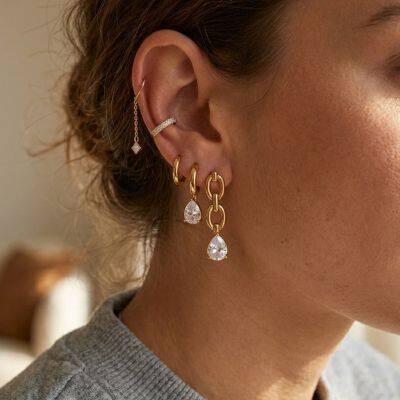 Серьги с пожизненной гарантией от потемнения и поломки