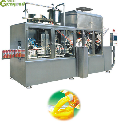 Genyond Machinery for Milk Carton Box With Screw Cap