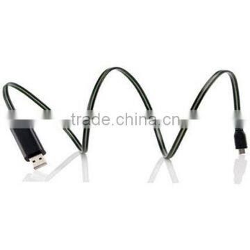 EL Luminescence Micro USB Charge Sync Data Cable photo-4