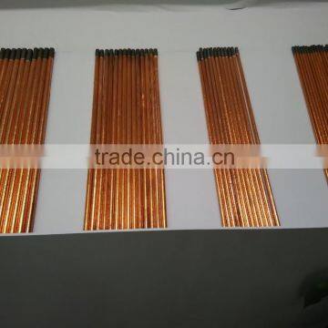 Round Copper Coated Jointed Gouging Carbon / Gouging Electrodes