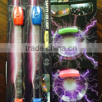 wrist led light fluorescent stick night mode/run/explore