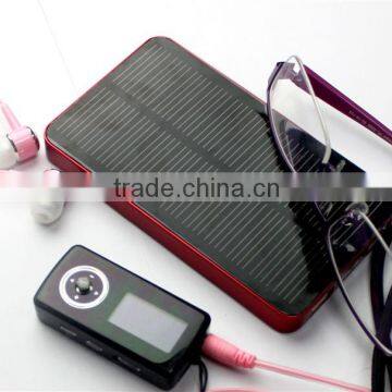 Solar Power Bank , Power Bank 6000mah, Solar Charger Power Bank