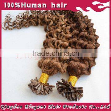 Nail/U Tip Hair extension for brazilian hair weave in 