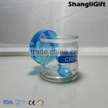 330ml Cylinder Glass Jar Glass Spice Bottles Three A Set With Scoop photo-6