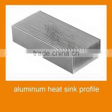 jiangyin 6063-T5 ANODIZED aluminum waterproof heat sink