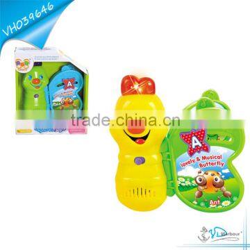 2*AA Battery Operated Baby Musical Plastic Toys Bee