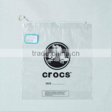 Biodegradable ldpe printed drawstring bags