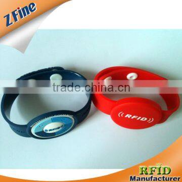 european style cheap magnetic silicon wristband in shenzhen