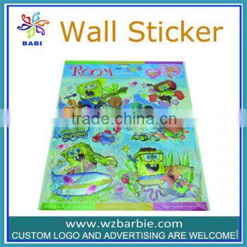 3D cartoon Wall sticker custom