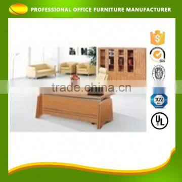 Customized Low Cost Modern Executive Table Design Corner Office Reception Desk