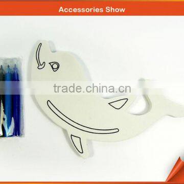 promotional dolphin foam painting craft