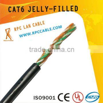 outdoor cat6 2pairs/4pairs fluke test bare copper