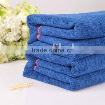 60*90cm Custom Blue Super Absorption Soft Thick Microfiber Terry Towel