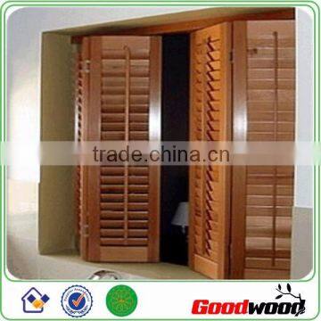 Decoration Interior Basswood Shutter