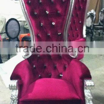 Hotel furniture classical design high back chair XY4880