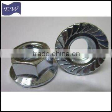 China supplier ,good quality! Hex flange nut DIN6923