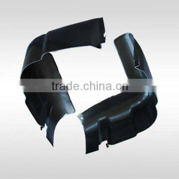 durable black plastic edge corner