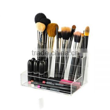 High Quality Clear Acrylic Makeup Brush Holder