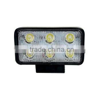 18W Car Led Light Truck Lamp Square Wholesale