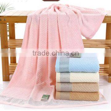 Wholesales 100% cotton color bath towel