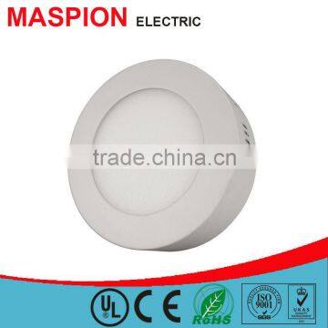 2015 made in China 12W and round Surfaced LED panel light