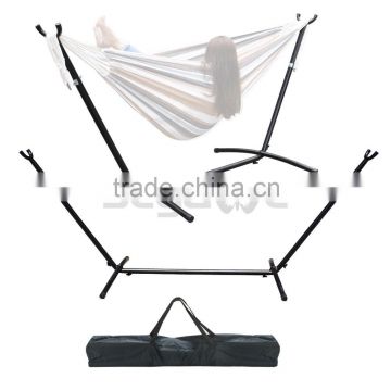 US SHIPPING Hammock Stand Sturdy Steel Beam Construction Outdoor Travel Heavy Duty