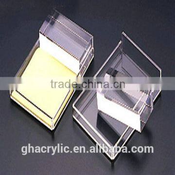 GH-RZ608 Durable and Elegant Acrylic Rack for Office , Customzied Acrylic Pen Box photo-5