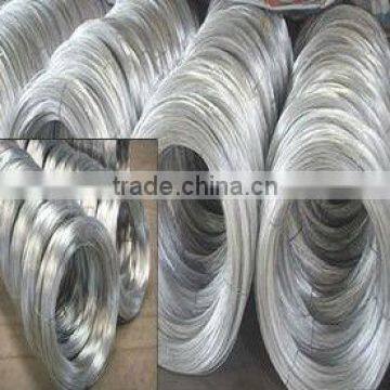 Galvanized iron wire for weaving