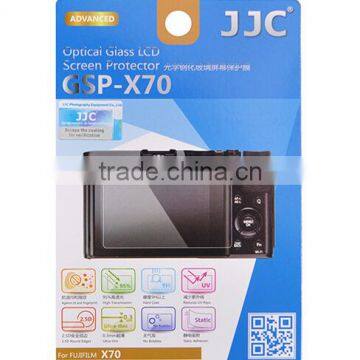 2.5D Round Edge JJC Ultra-thin camera LCD Screen Protector 0.3mm GSP-X70 Glass Screen Protector for Fujifilm