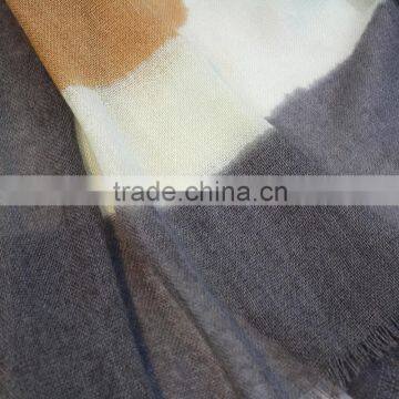 Fashionable 100 Cotton Stretch Knit Scarf photo-5