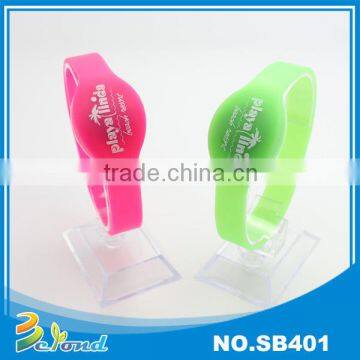 Eco-friendly material cool rfid promotional silicon wristband