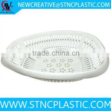 low price plastic sieve tray oval shape