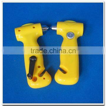 Multi-function led flashlight car emergency hammer