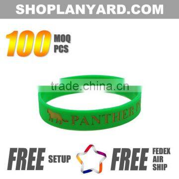 Sports Souvenir Promotional Customized Silicon Wristband Quality Choice