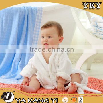 Cotton White Hotel Mini Children Bathrobe YKY518